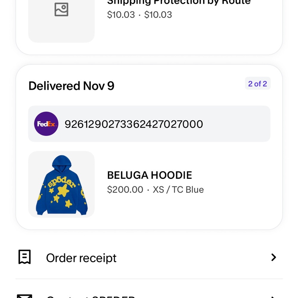 Beluga Blue Hoodie with Yellow Stars